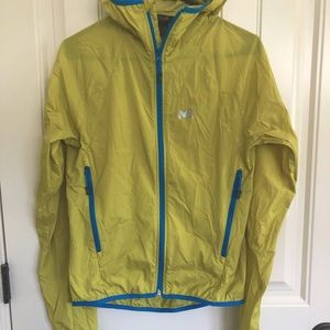 Millet outdoor rain jacket - super light weight.